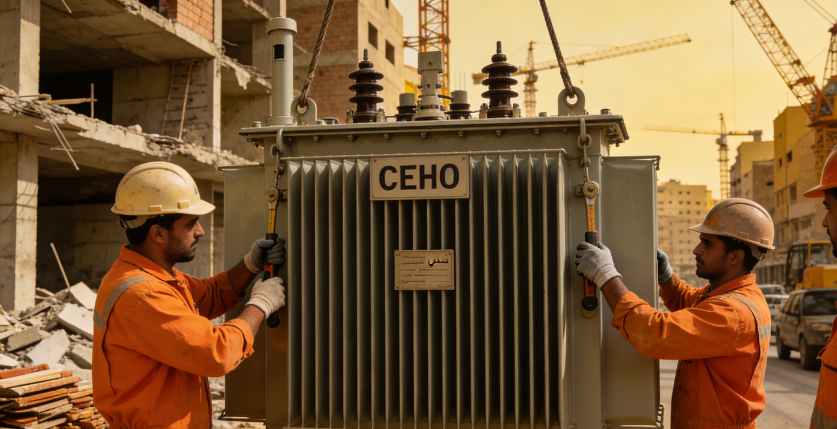 CEHO Power Transformers: Luotettavin ydinlaitteisto Lähi-idän verkon jälleenrakentamiseen