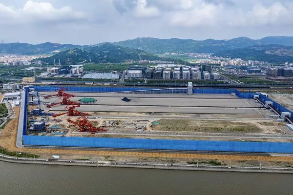 Yueqing Bay Wharf -projekti Wenzhoun kaupungissa, Zhejiangin maakunnassa